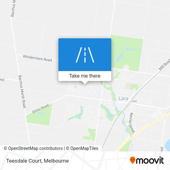 Teesdale Court map
