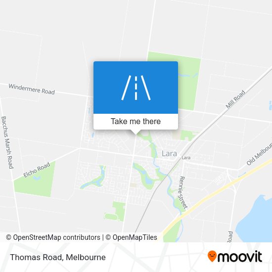 Thomas Road map