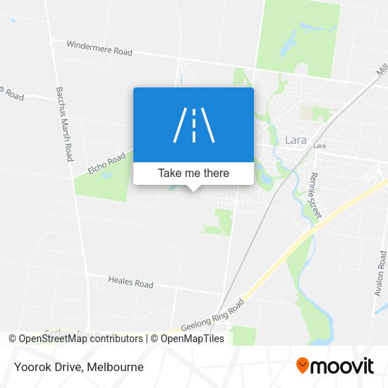 Yoorok Drive map
