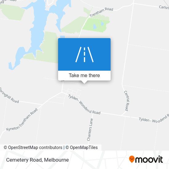 Cemetery Road map