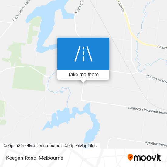 Keegan Road map