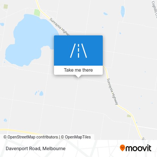 Davenport Road map