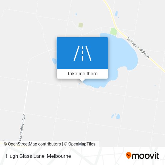 Hugh Glass Lane map