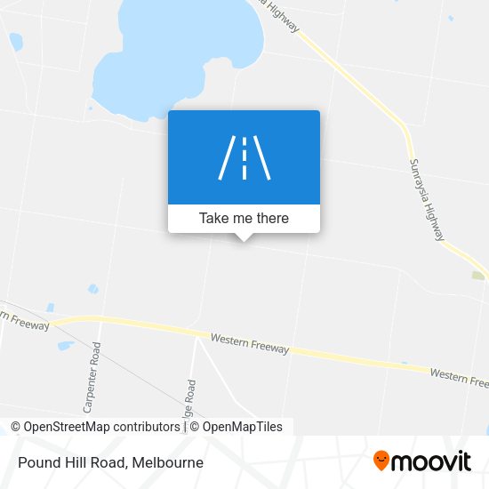 Pound Hill Road map