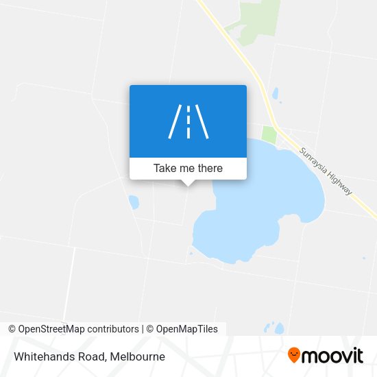 Whitehands Road map