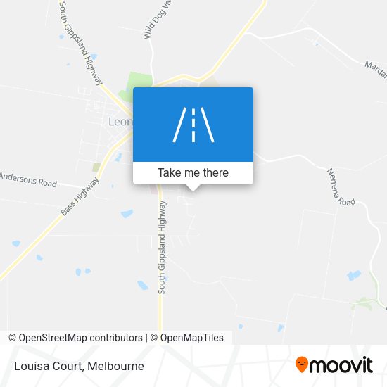 Louisa Court map