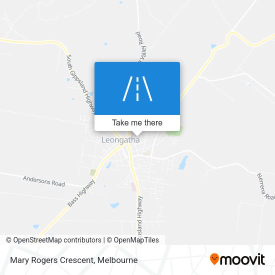 Mary Rogers Crescent map