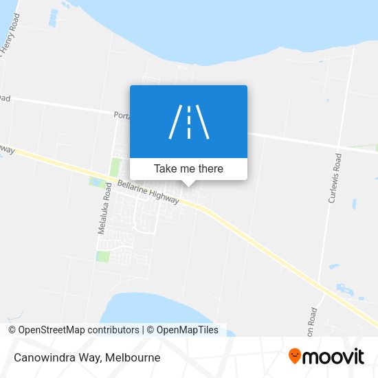 Canowindra Way map
