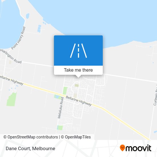 Dane Court map