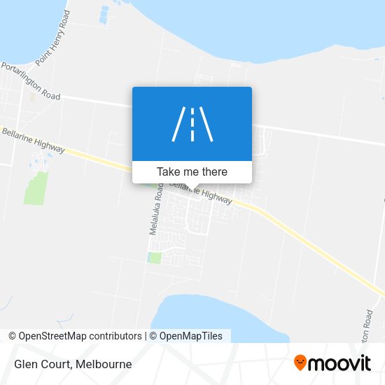 Glen Court map
