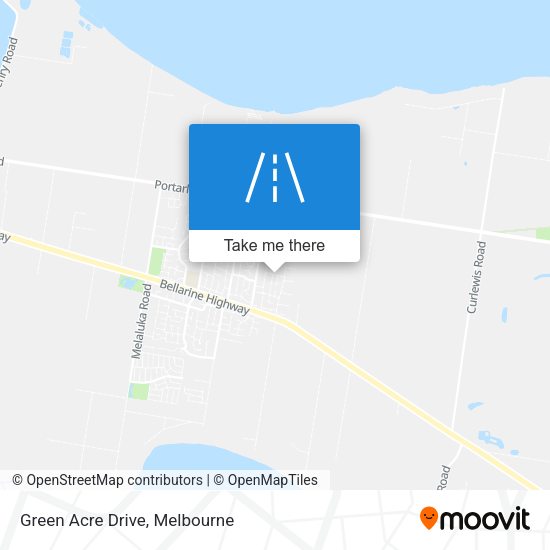 Green Acre Drive map