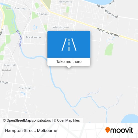 Hampton Street map