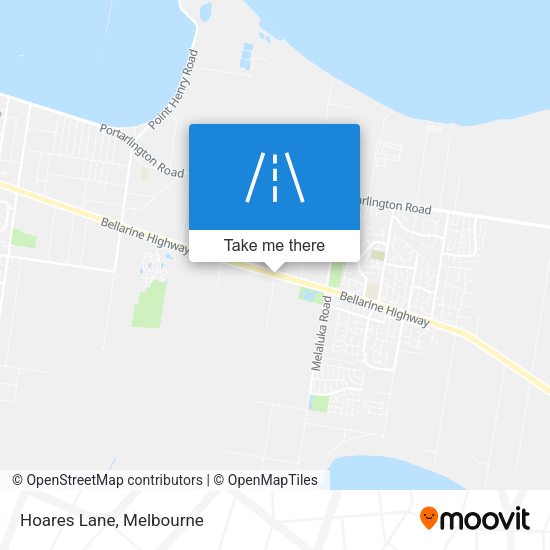 Hoares Lane map