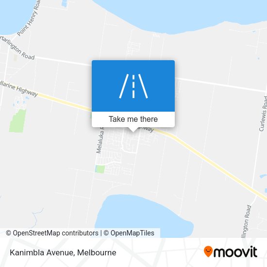 Kanimbla Avenue map