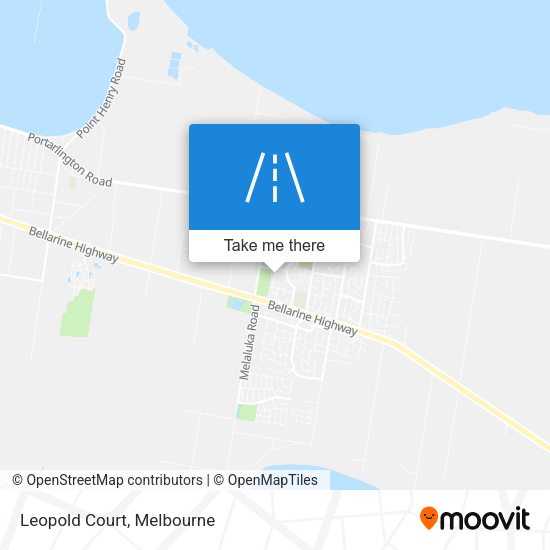 Leopold Court map
