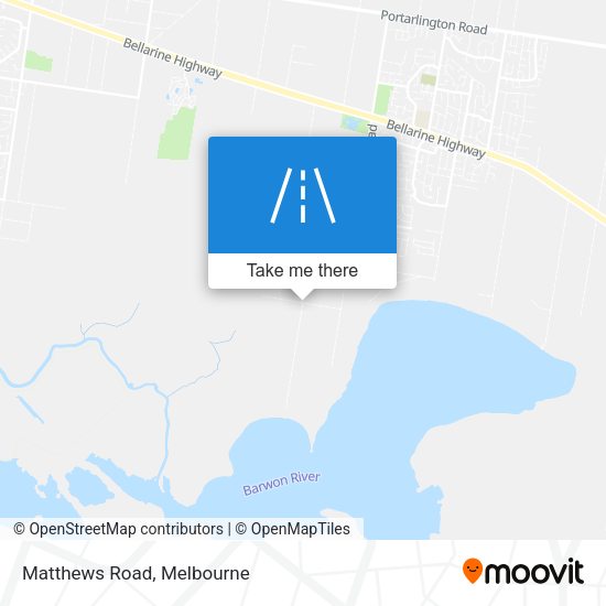 Matthews Road map