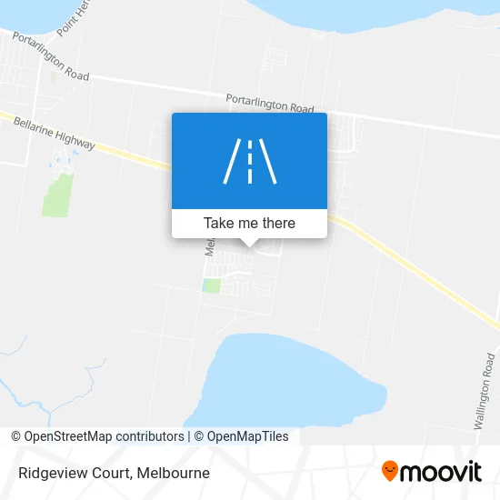 Mapa Ridgeview Court