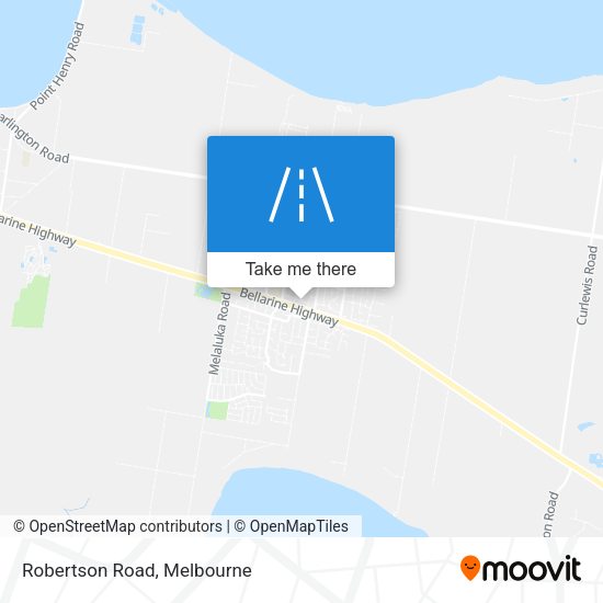 Robertson Road map