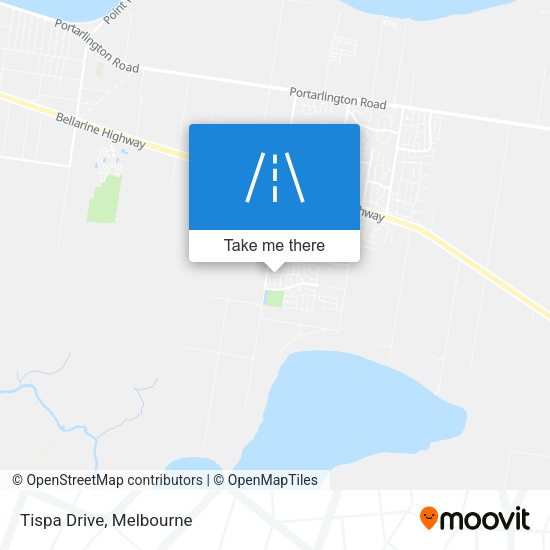 Tispa Drive map