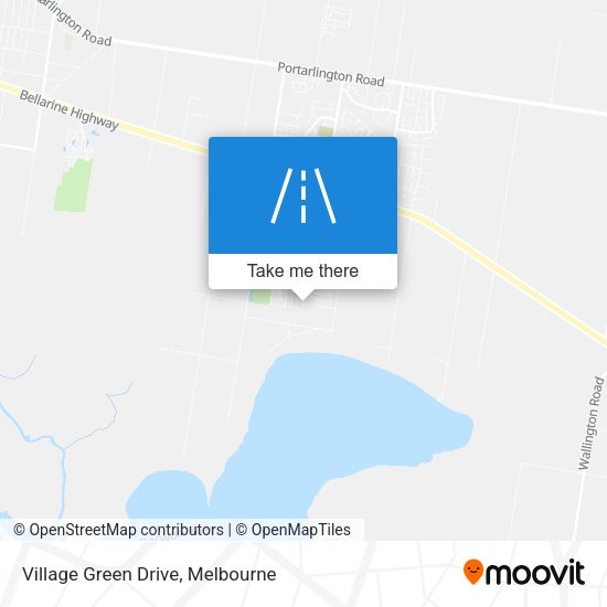 Village Green Drive map