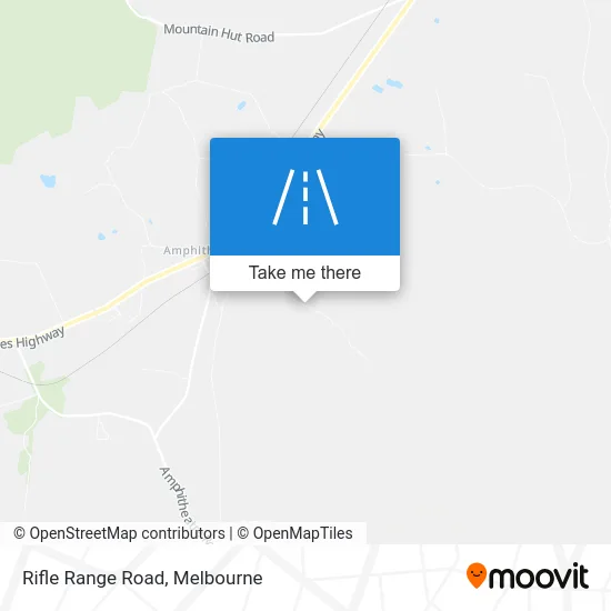 Mapa Rifle Range Road