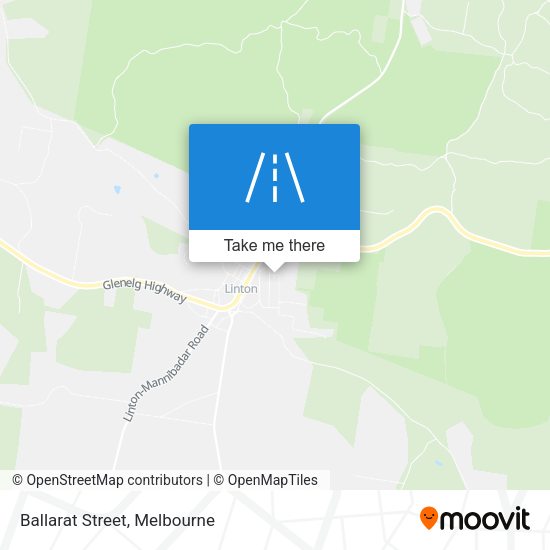Ballarat Street map