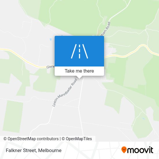 Falkner Street map
