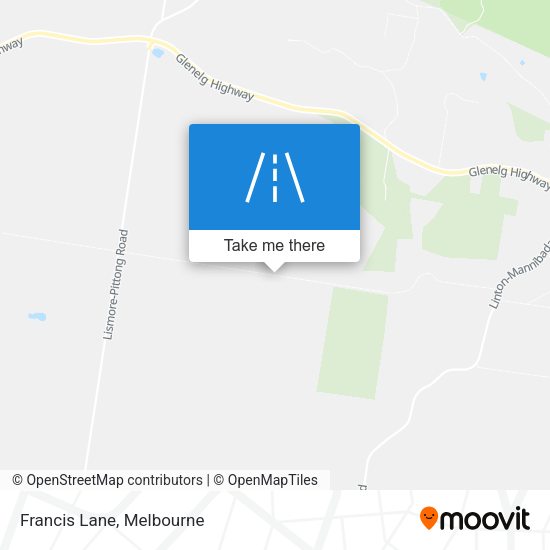 Francis Lane map