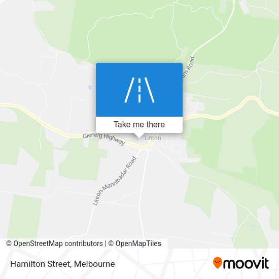 Hamilton Street map
