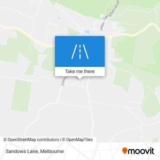 Sandows Lane map