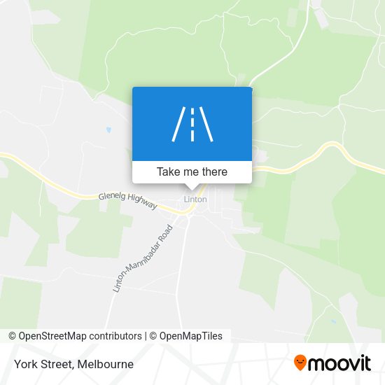 York Street map