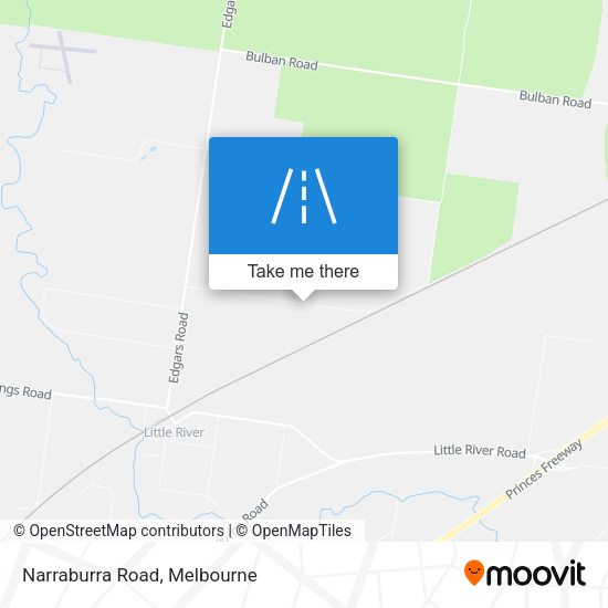 Narraburra Road map