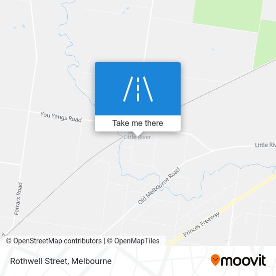 Rothwell Street map
