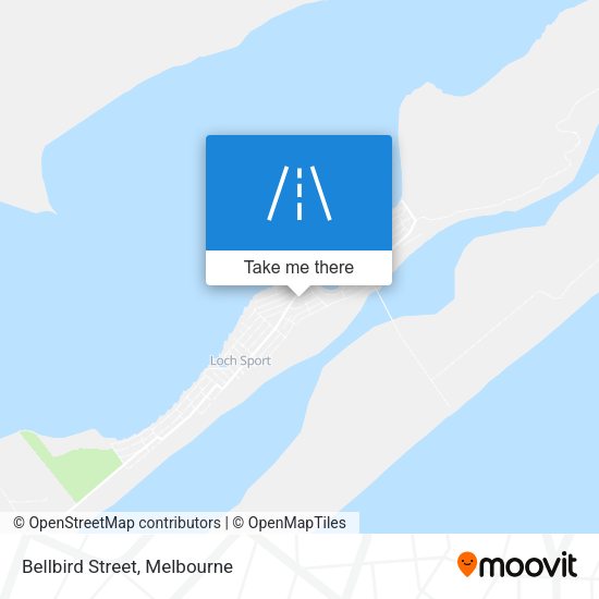 Bellbird Street map