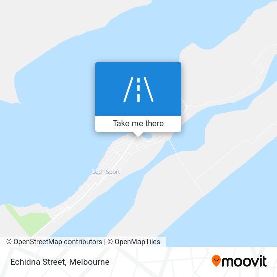 Echidna Street map