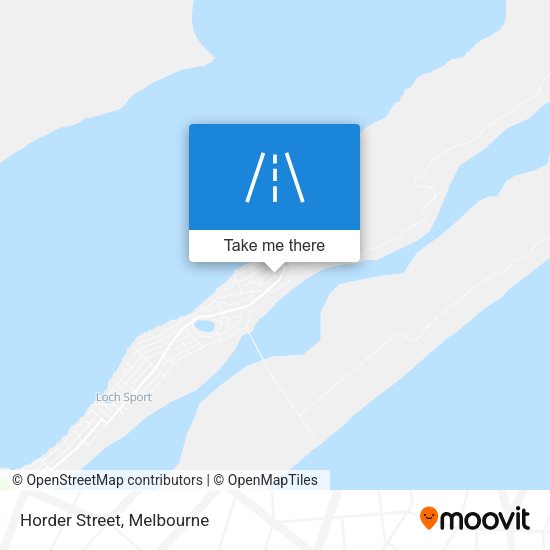 Horder Street map
