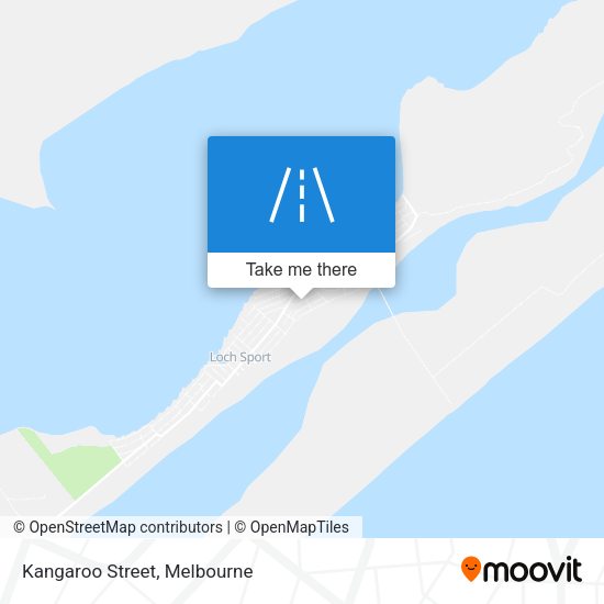 Kangaroo Street map