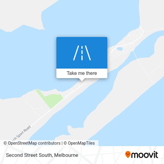 Second Street South map