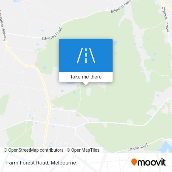 Farm Forest Road map
