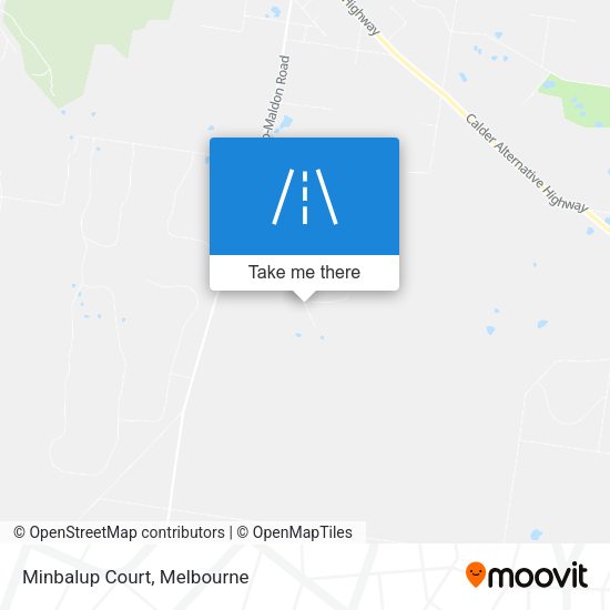 Minbalup Court map