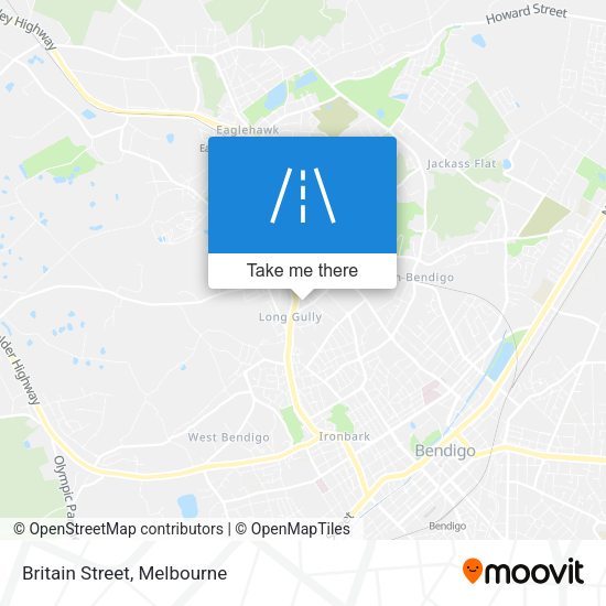 Britain Street map