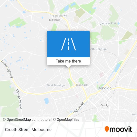 Creeth Street map