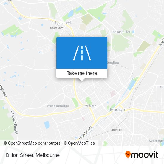 Dillon Street map