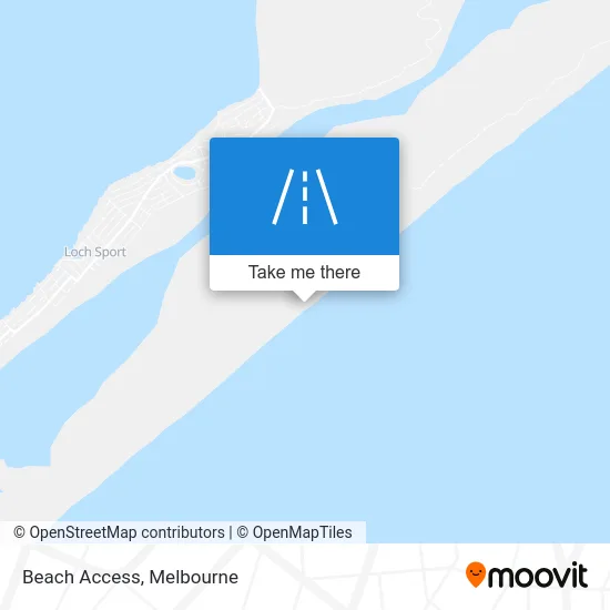 Mapa Beach Access