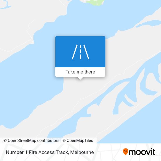 Number 1 Fire Access Track map