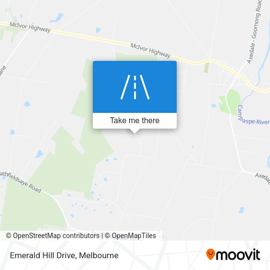 Emerald Hill Drive map