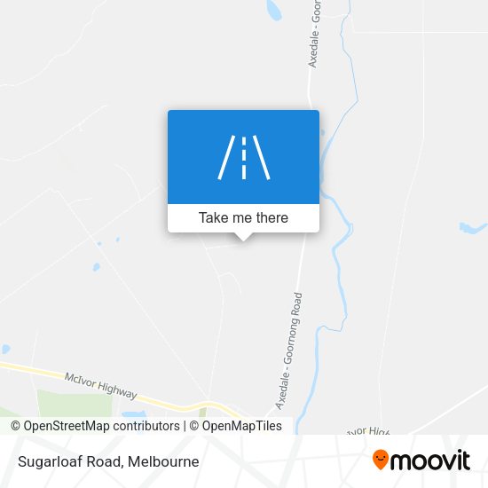 Sugarloaf Road map