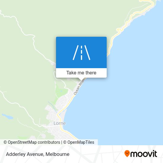 Adderley Avenue map