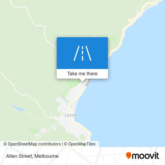 Allen Street map
