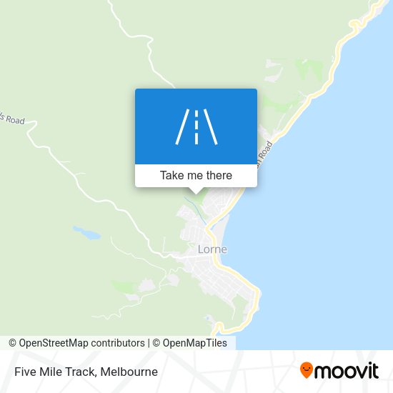 Five Mile Track map